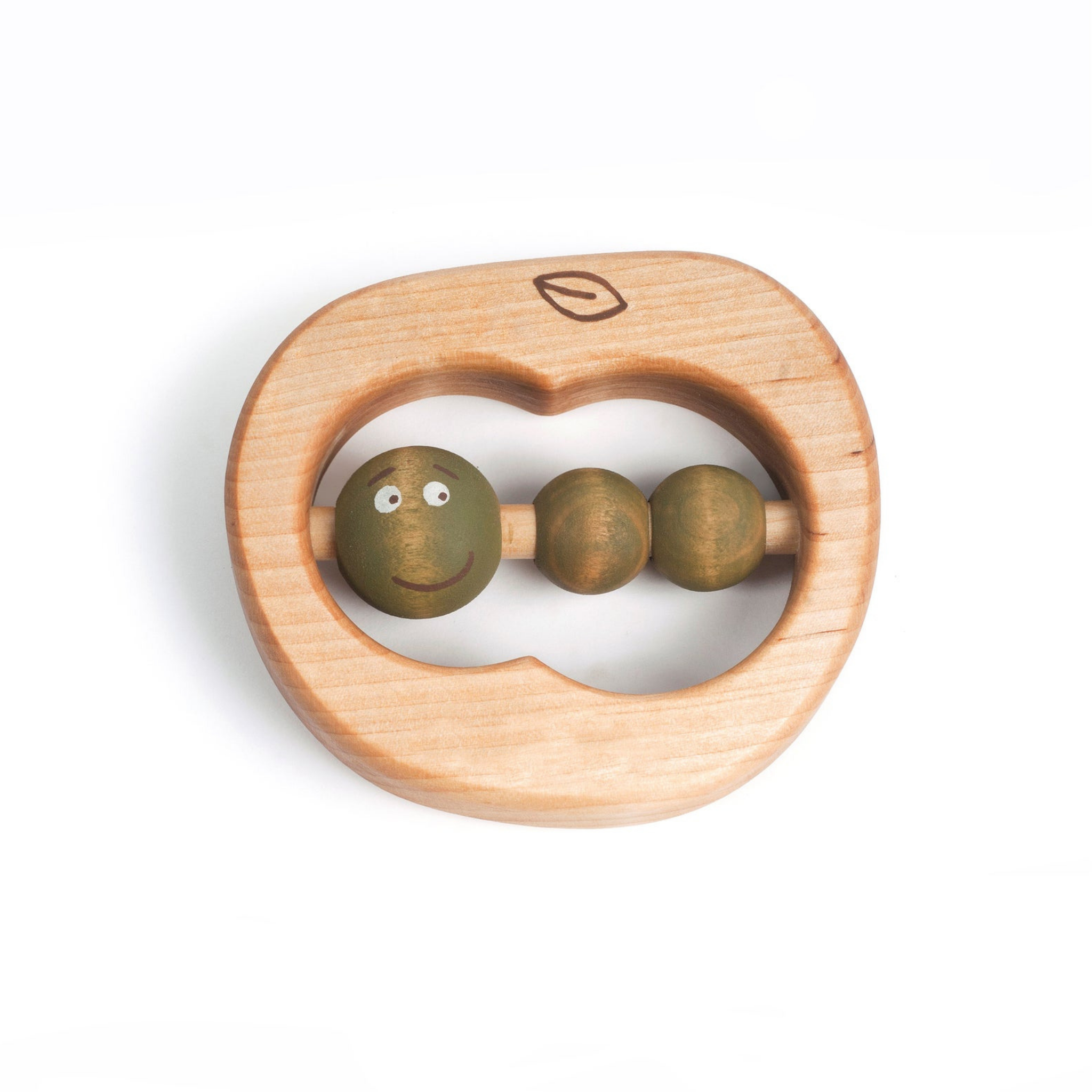 Organic Apple Rattle Tiny Tones