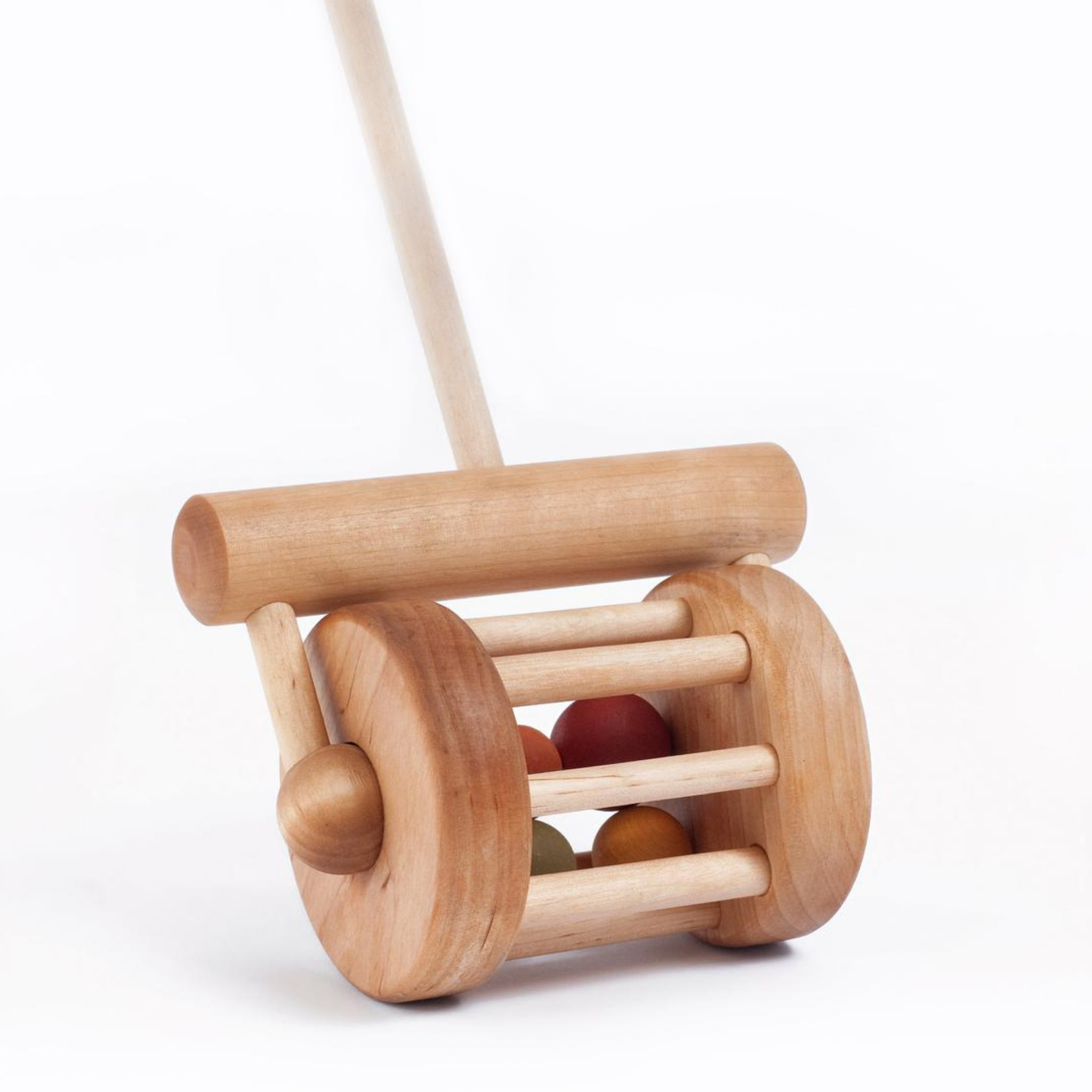 Wooden lawn 2025 mower toy